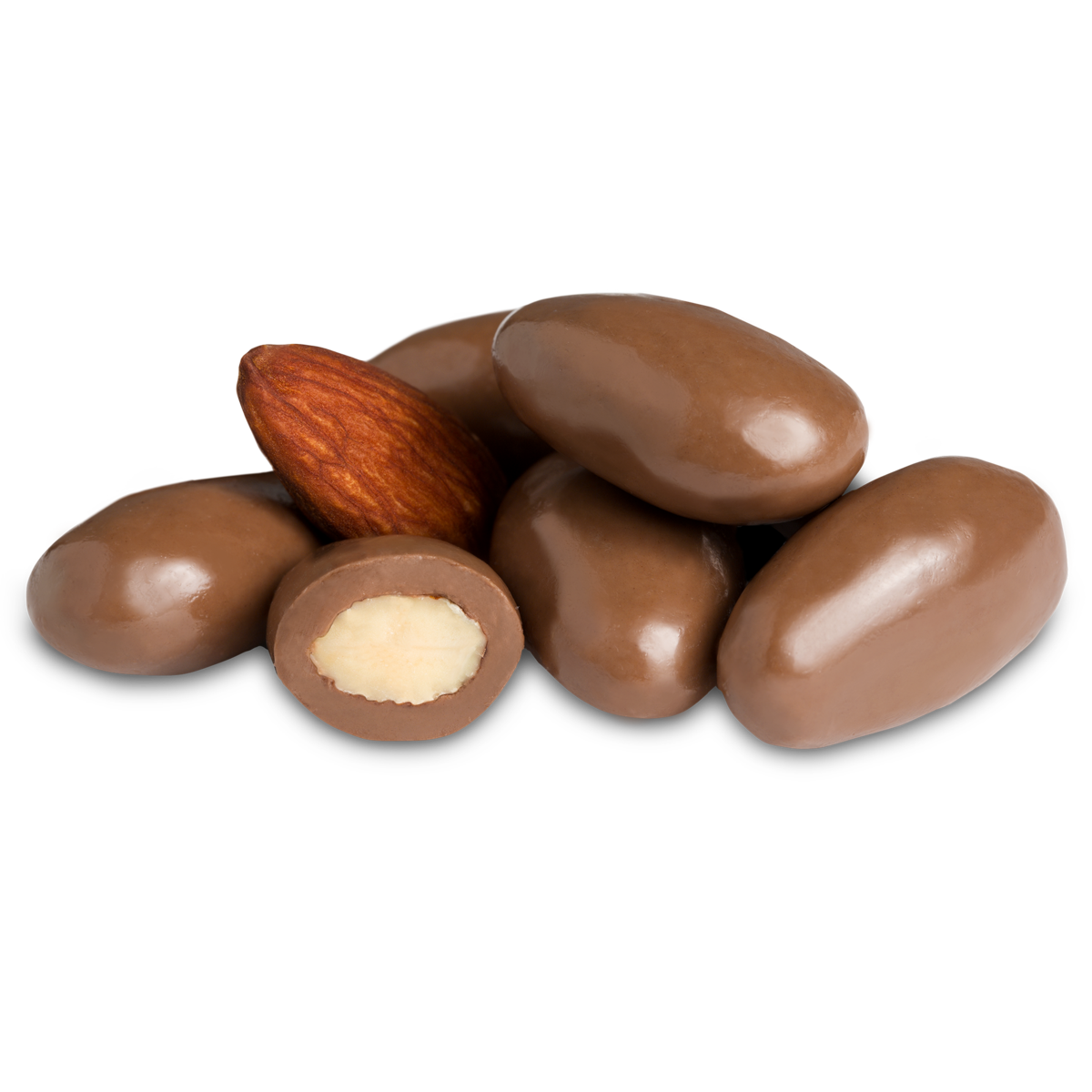 Milk Chocolate Covered Almonds (1/2#)
