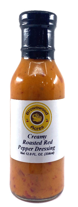 Creamy Roasted Red Pepper Dressing