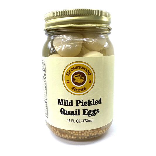 Mild Pickled Quail Eggs